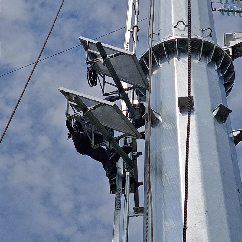 June 15, 2026 Online Video Monitoring of Power Transmission 2>Lines2 (Dual-lens Dome Cameras) Installation Case Study