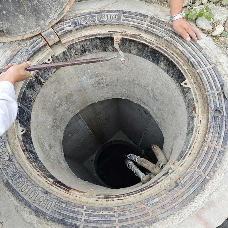 2026. 07. 01 Intelligent Electric Control Manhole Cover Installation Case